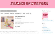 Thumbnail of Freaks of Nurture website