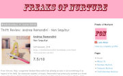 Freaks of Nurture is no longer online Thumbnail of Freaks of Nurture website