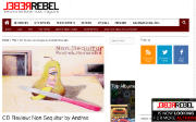 Thumbnail of Rebel Rebel website