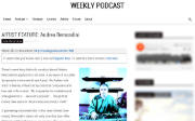 Thumbnail of Weekly Podcast website